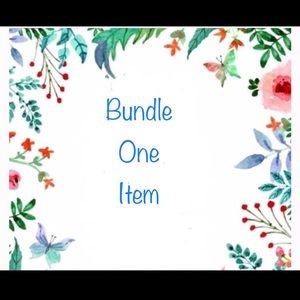 I can send an offer if you bundle just one item